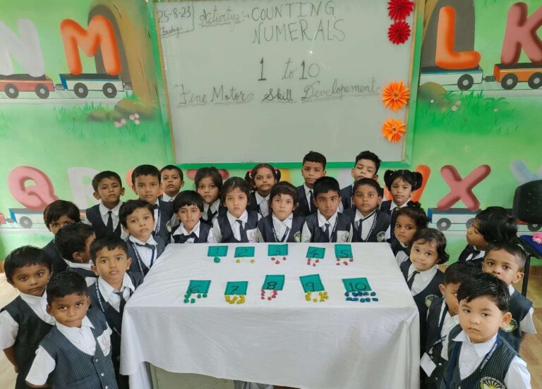 Class Activity: Counting from 1 to 10 using Clay