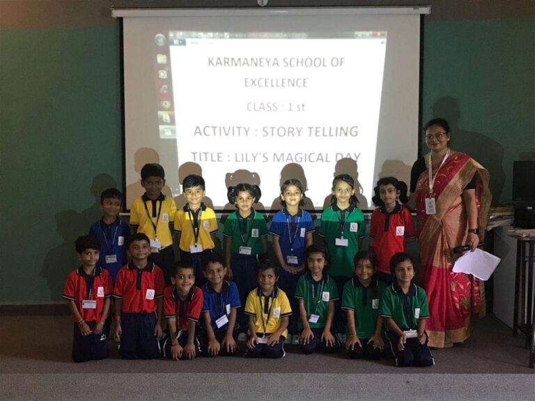 The Magic of Storytelling: Kids Shine in School Activities