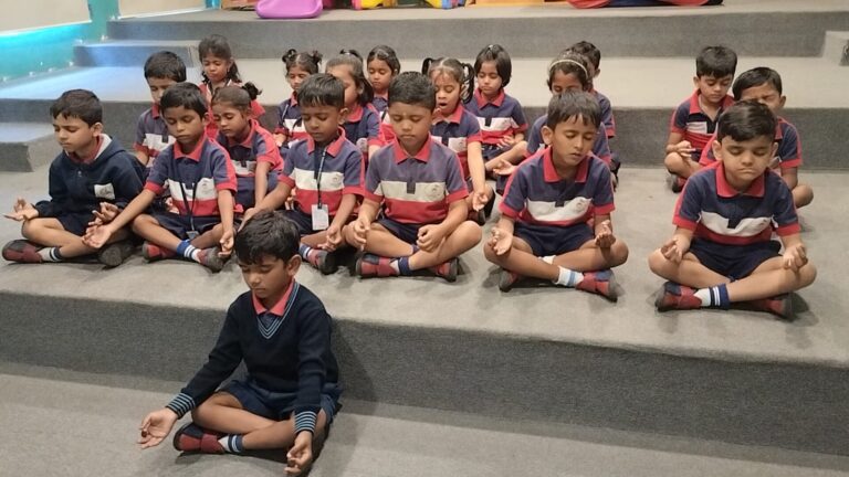 Mindfulness Activity: Breathing In and Breathing Out (Class KG2)